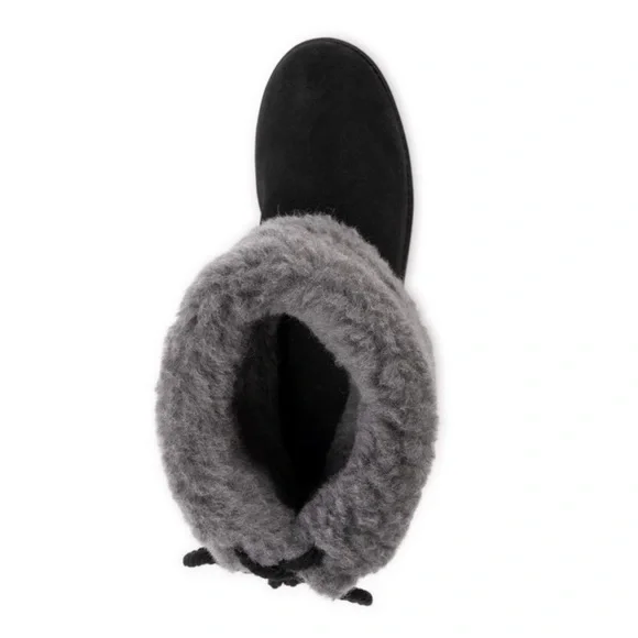 Women's Black Suede MUK LUKS Ziggy Rodeo Boots size 8 - Picture 4 of 9